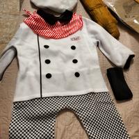 vestito di carnevale da cuoco 