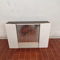 Mobiletto vintage bagno con specchio 