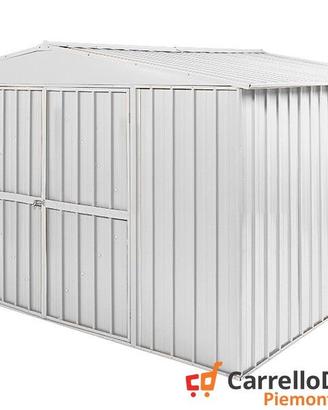 Box in Acciaio casetta giardino 360x345cm bianco