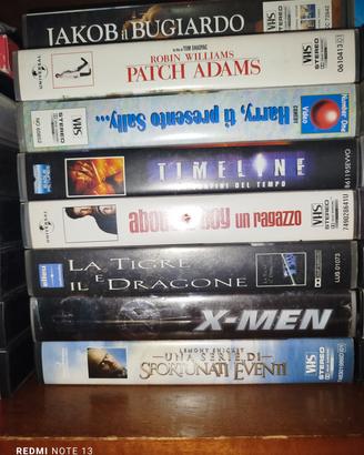 Videocassette cartoni e film