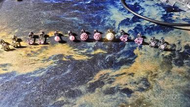 Orecchini da donna in acciaio chirurgico, anallerg