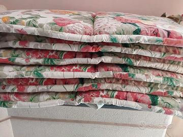 6 cuscini per sedie da giardino