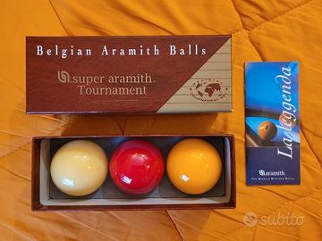 PALLE da Biliardo - Blocco 4 SET Belgium ARAMITH
