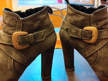 stivaletto camoscio Manas