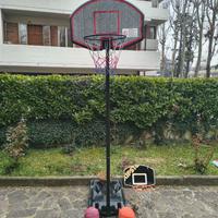 2 canestri canestri interno esterno regolabili bas