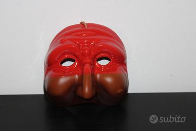 Maschera di Pulcinella in Ceramica – Napoli