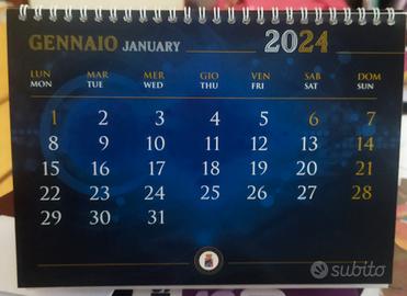 calendari SEGREDIFESA da muro e da tavolo 