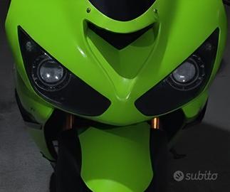 cèrco fari con angel eyes come quelli in foto