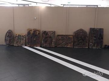 12 Pale Sacre In Legno