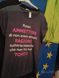 maglietta  personalizzata