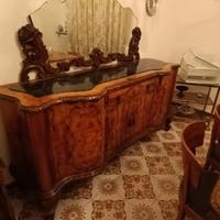 Credenze Chippendale con specchio