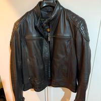 Giacca da moto in pelle marca Moore Taglia XL
