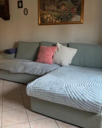 Divano Ikea 3 posti con chaise longue+ ricambio