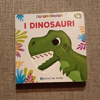 libro "i dinosauri". -pop up