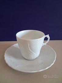 tazzina da caffè con piattino vecchio Ginori