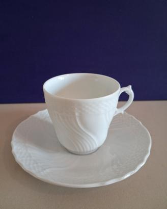 tazzina da caffè con piattino vecchio Ginori