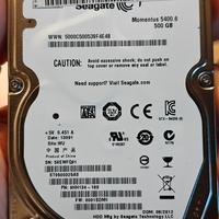 Hard disk Seagate 500gb da 2.5"