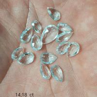 acquamarina naturale  forata 