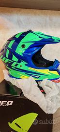 CASCO DA MOTO CROSS ENDURO MOTARD OFF ROAD UFO SOL