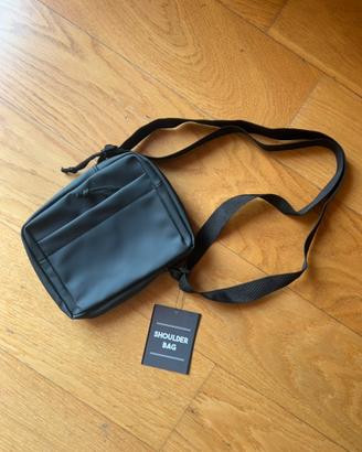 Borsello nero a tracolla unisex