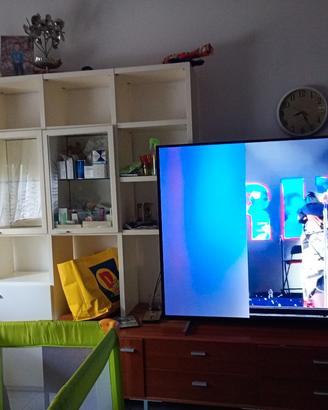 mobile tv soggiorno con libreria di qualità