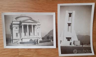Fotografie d'epoca Como 1934 monumenti