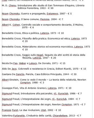 LIBRI DI FILOSOFIA, POLITICA, STORIA, ECONOMIA pt2