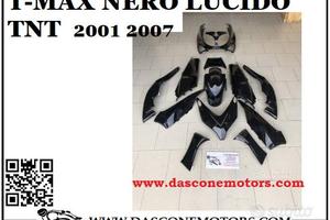 Kit carene Tmax 2001 2007 Nuove tnt nero lucido