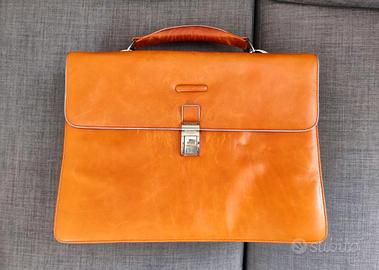 Borsa Piquadro uomo in pelle marrone