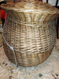 Cesta in vimini vintage