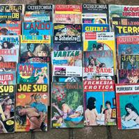 36 Fumetti italiani horror ed erotici '70 e '80