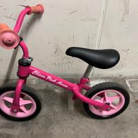 Bici senza pedali chicco pink arrow