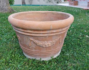 FIORIERA ROTONDA (LIMONAIA)  IN TERRACOTTA