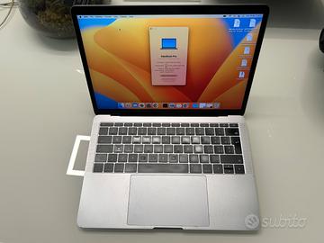 MacBook Pro 13" Retina 2017 – i5 – 8GB RAM – SSD 2