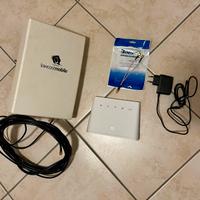 KIT INTERNET Sim DATI (Router + Antenna)