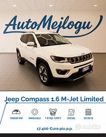 Jeep Compass 1.6 Multijet II 2WD Limited