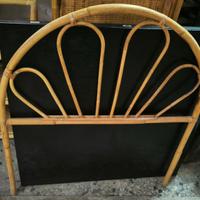 spalliera in vimini letto singolo