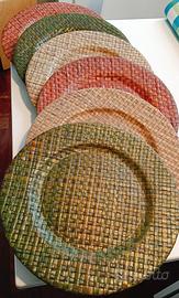 KIT 6 PZ SOTTOPIATTO IN RATTEN