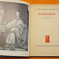 Libro illustrato MAZZARINO di Augusto Bailly 1949