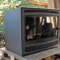 inserto a legna / camino. ventilato