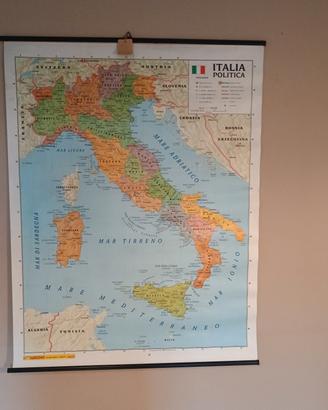 carta cartine geografica italia vintage design 