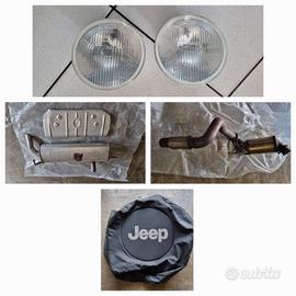 fari marmitta copriruota jeep wrangler 