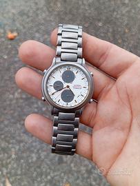 citizen chronograph titanium raro orologio vintage