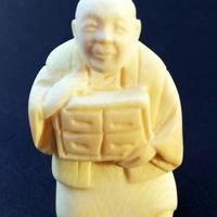 3 bottone giapponese antico netsuke '30 originale
