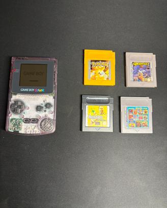 Game Boy Color+ 4 giochi