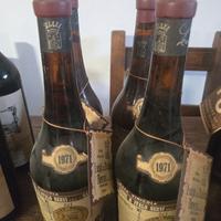4 bottiglie Gattinara 1971 Nervi