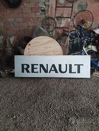 insegna concessionaria Renault da esterno 