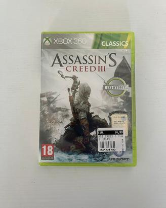 Assassin’s Creed III Sealed/nuovo  - Xbox 360
