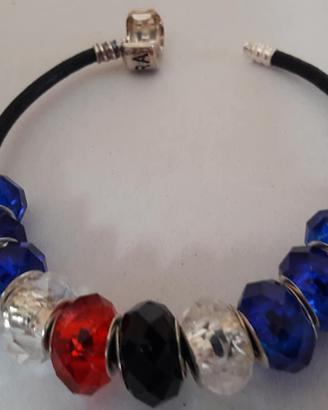 Bracciali uomo caucciù calcio Genoa Sampdoria