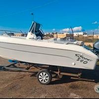 Barca speedy 540 con motore 40/60 2018